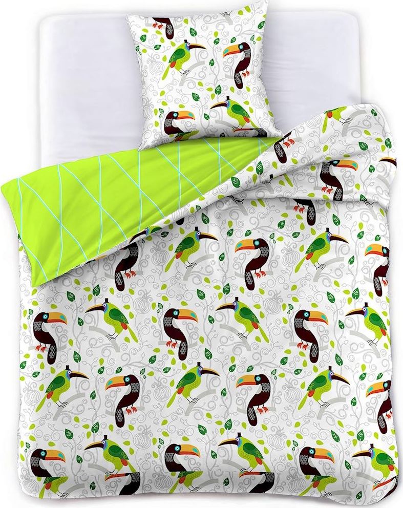Decoking DecoKing pościel makosatyna TOUCAN 140x200+70x90*1
