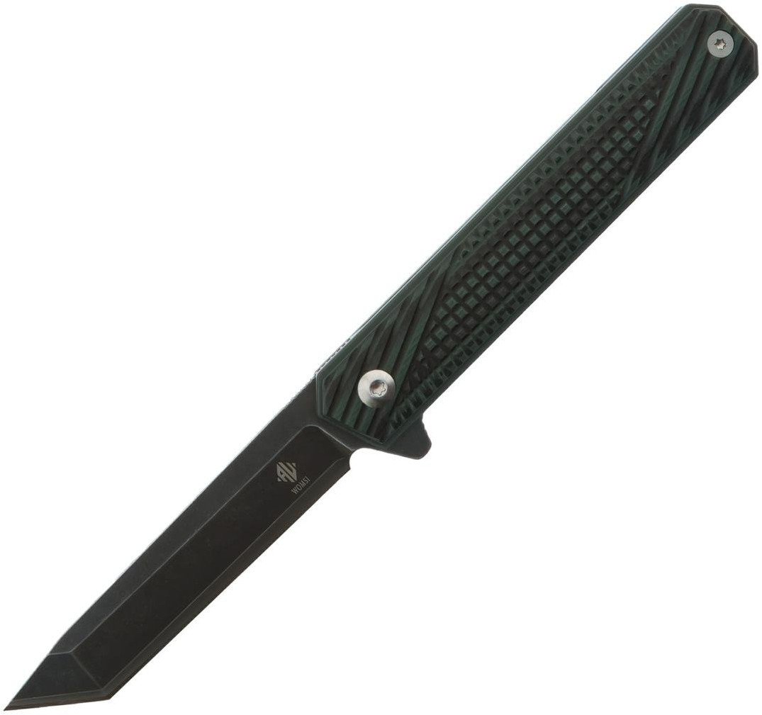 Womsi Wolf nóż składany tanto dark green G10 S90V