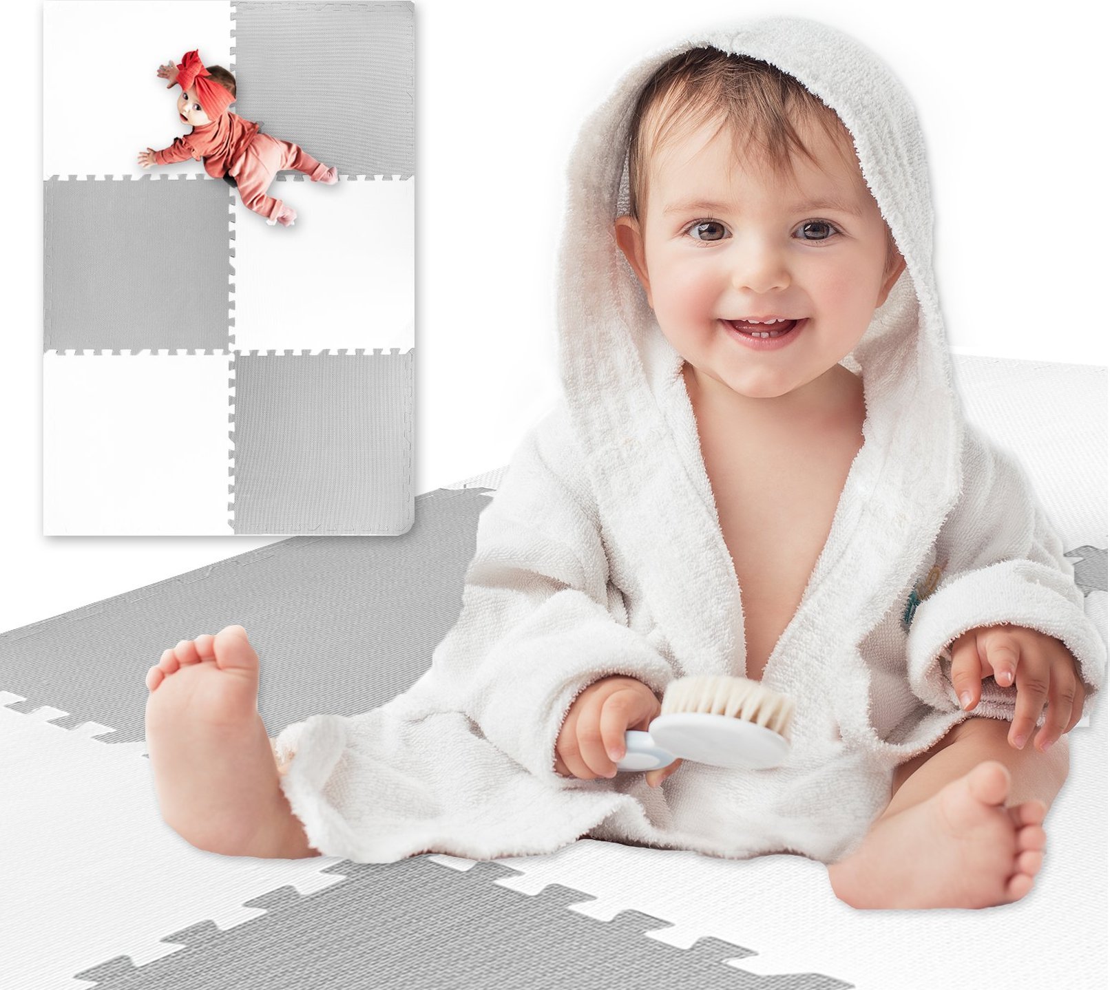 Happy Kiddo SN84588 Mata 180x120 cm duża piankowa