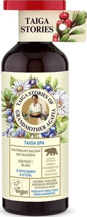 Babuszka Agafia Naturalny Balsam do Włosów z Wyciągiem z 37 ziół 500 ml