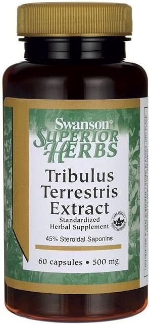 Swanson Tribulus Terrestris 500mg 60 kaps.
