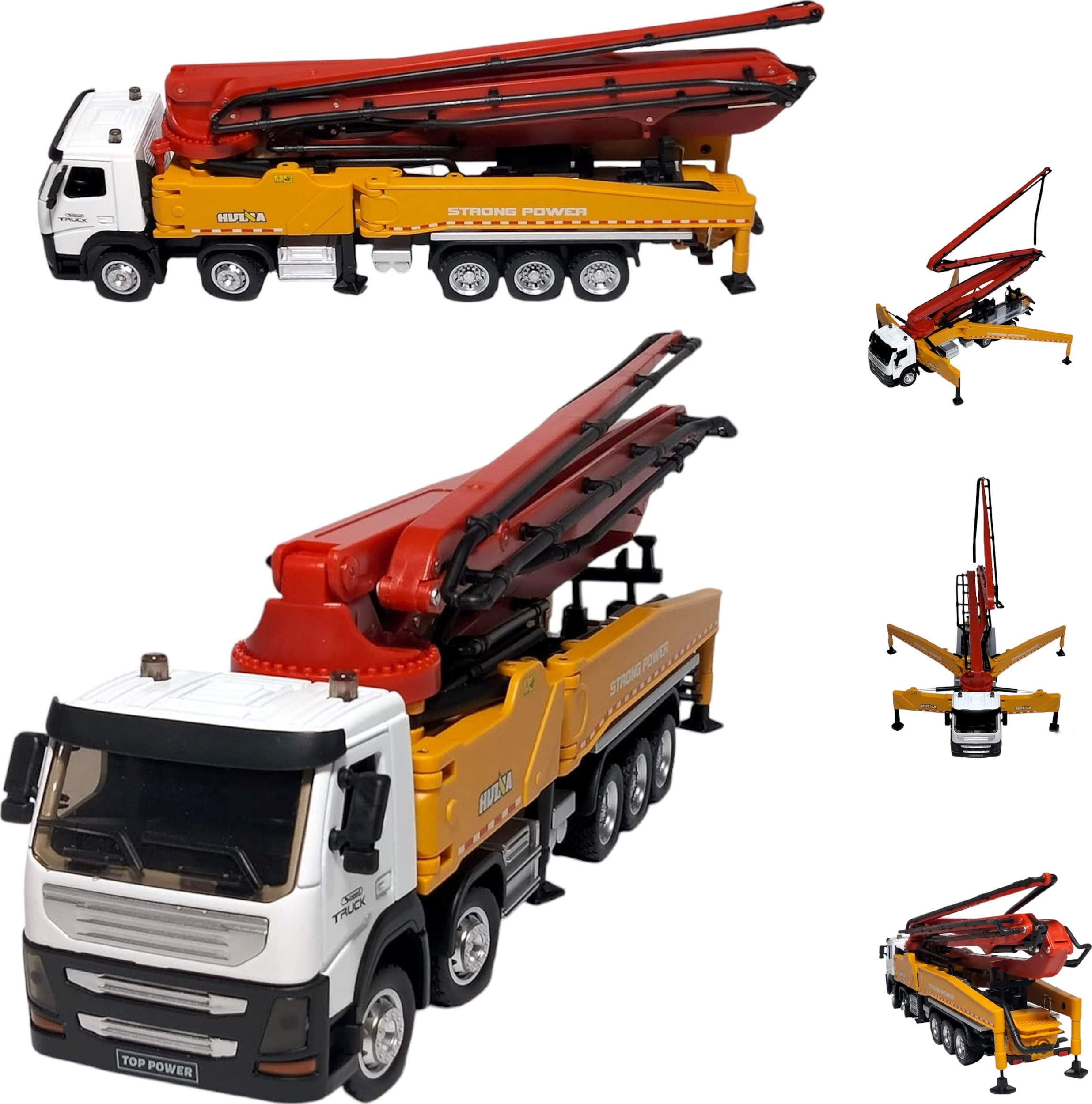 Coil Coil ciężarówka auto z pompą do betonu