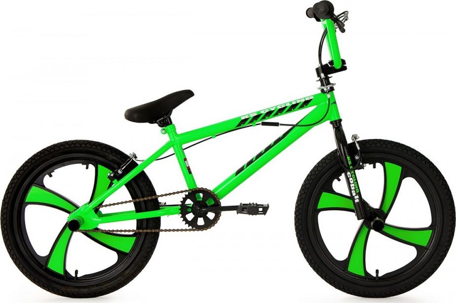 KS Cycling Rower BMX Młodzieżowy 20 Obrotowa Kierownica Pegi