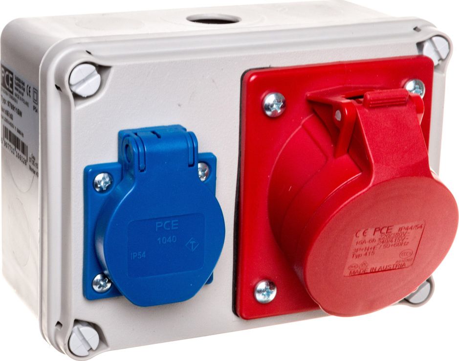 PCE Rozdzielnica stacjonarna KOŁO 16A/5P GS IP54 9769115 - 9769115W