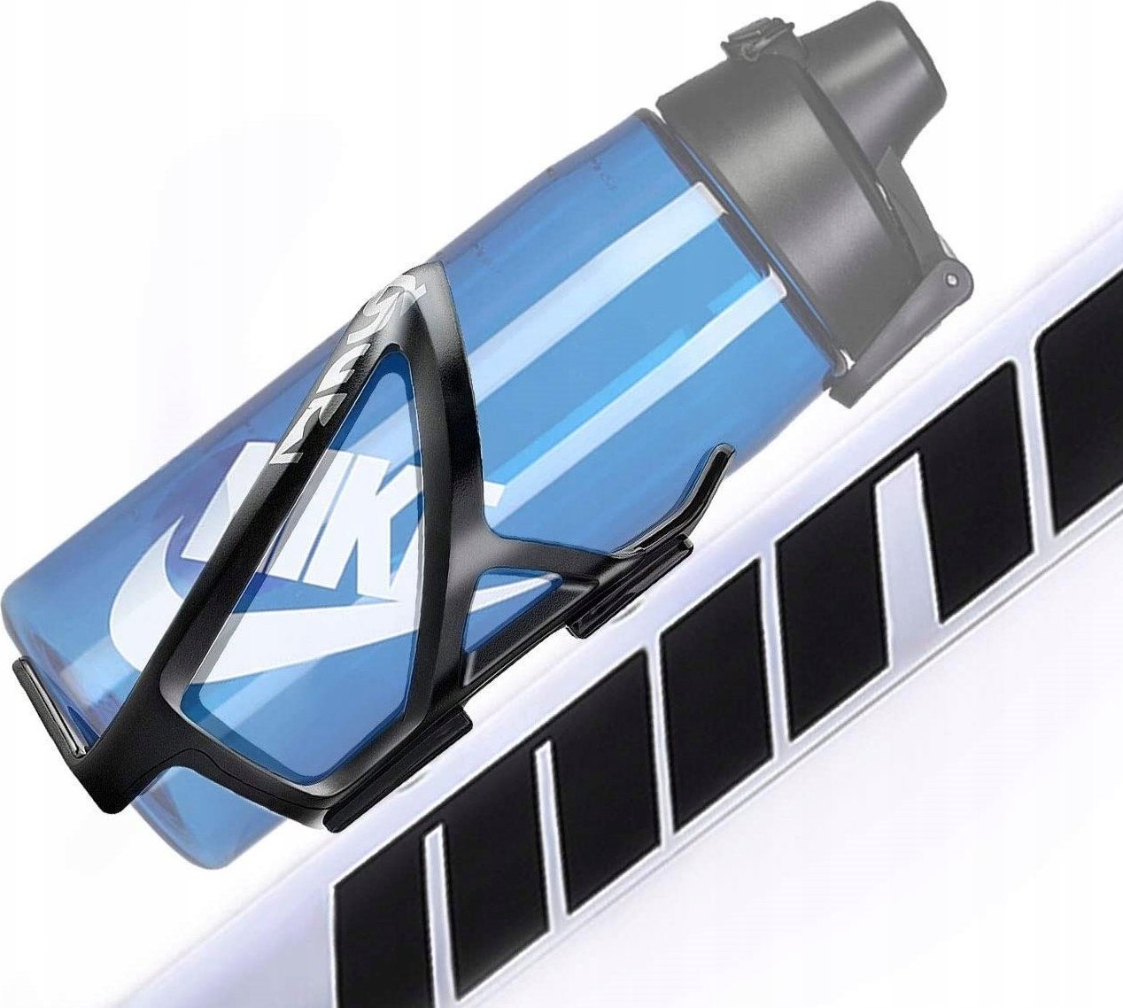 Korbi UCHWYT KOSZYK NA BUTELKĘ BIDON DO ROWERU NA RAMĘ 1