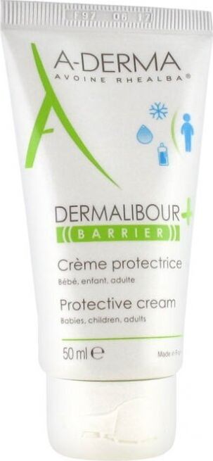 A-Derma Barjerinis apsauginis veido ir kūno kremas Aderma Dermalibour+Barrier 50 ml