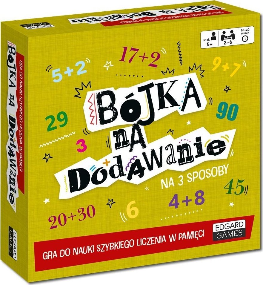 Bójka na dodawanie. Gra do nauki.. liczenia