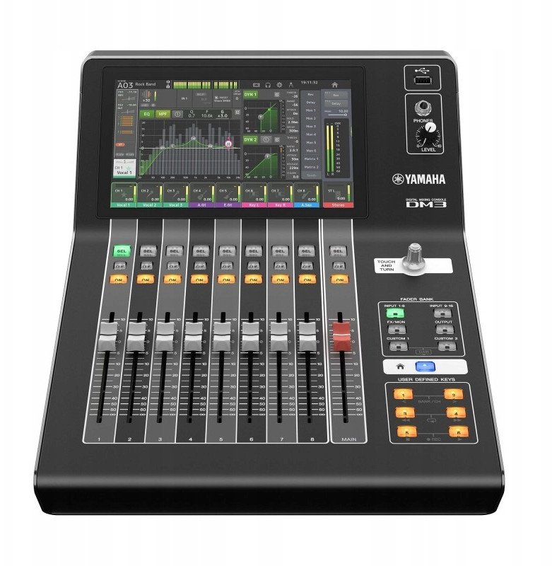 Yamaha DM3S mikser cyfrowy z dotykowym ekranem 9" 16-kanałów