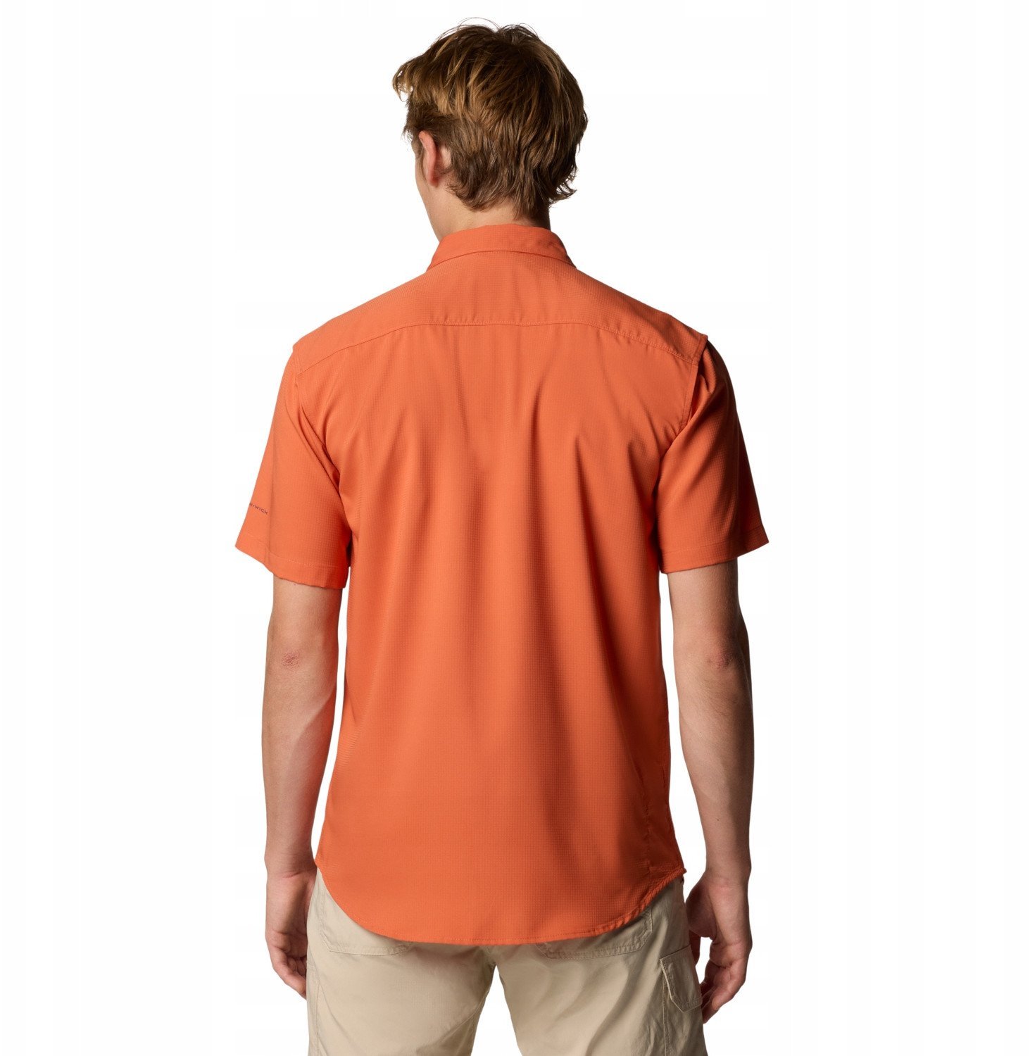 Columbia Utilizer II Solid Short Sleeve Shirt 1577762851 Pomarańczowe M