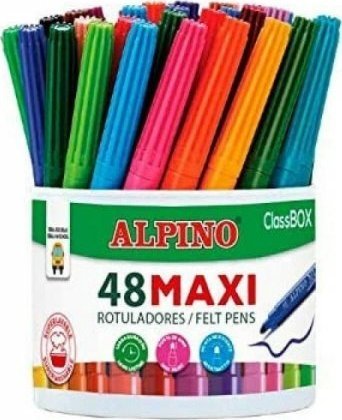 Alpino Zestaw markerów Alpino ClassBOX Wielokolorowy 48 Części