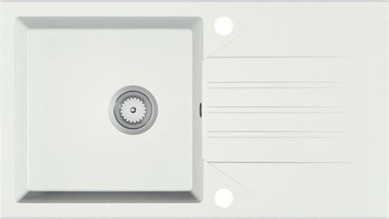 Zlewozmywak Halmar granitowy EVINION biały