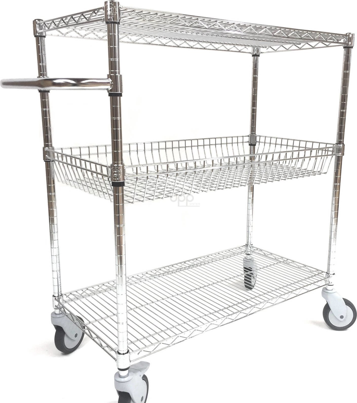 Ultra Power Wzek magazynowy UPMAG z koszem (46x92x100cm)