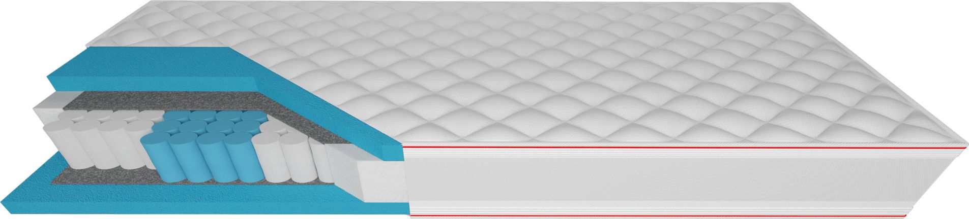 JANPOL Materac Helio Janpol kieszeniowy 80x200 Puroactive