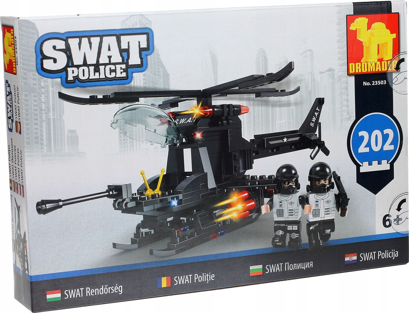 Dromader Klocki SWAT Helikopter (23503)