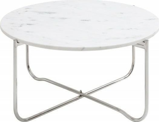 Invicta Interior INVICTA stolik kawowy NOBLE 62 cm biały marmur