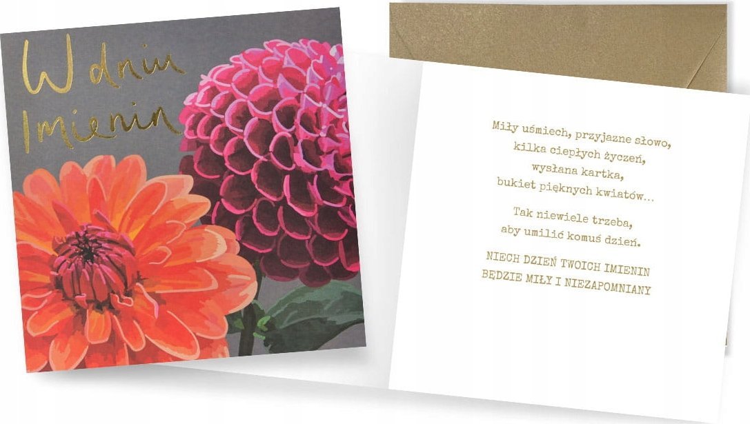 KUKARTKA KARNET QRP KW IMIENINY