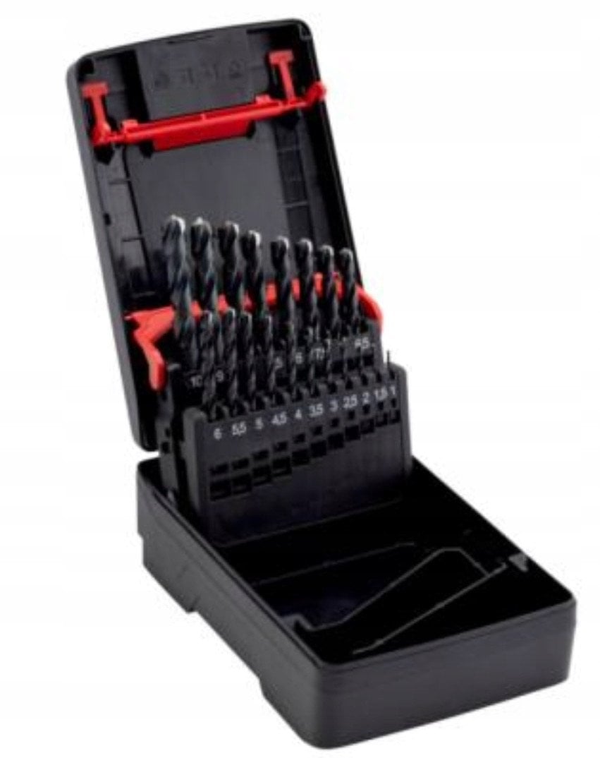 ZESTAW WIERTEŁ ZEBRA DIN 338-HSS (D1-10)X0,5