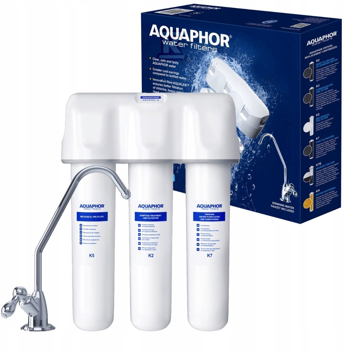 Wkład filtrujący Aquaphor Filtr Kryształowy A (K5, K2, K7)