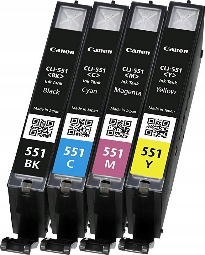 Tusz Canon Tusze Oryginalne Canon CLI-551 CMYK