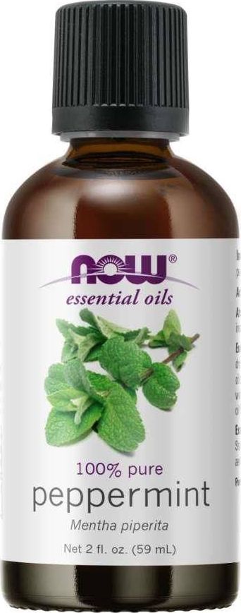 NOW Foods 100% Olejek z Mięty pieprzowej - Peppermint - Mięta pieprzowa (59 ml)