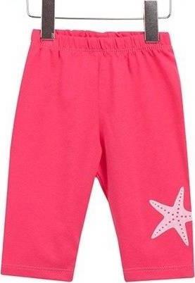 Bembi Bembi Spodnie bawełna malina rozmiar 74 dziewczęce