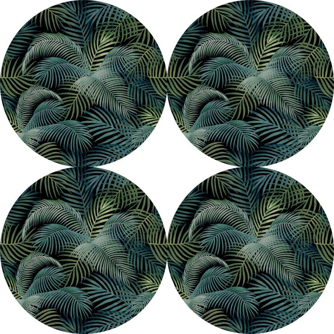 Bertoni-arco Zestaw podkładek na stół okrągłych 4D - MALLORCA