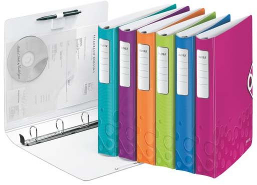 Segregator Leitz A4 30mm różowy (42400023)