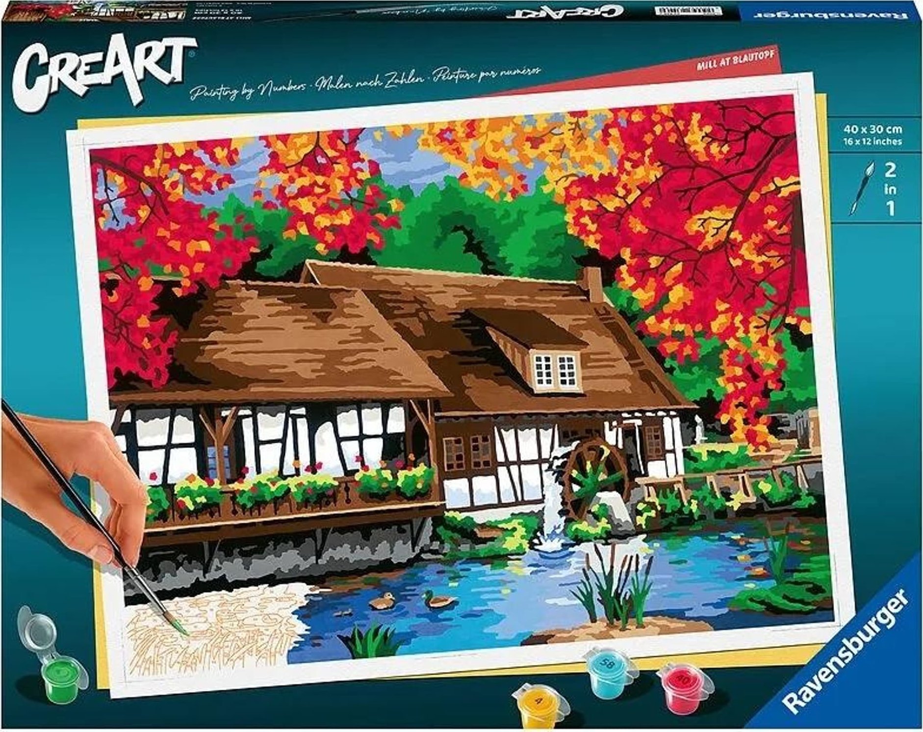 Ravensburger CreArt: Młyn