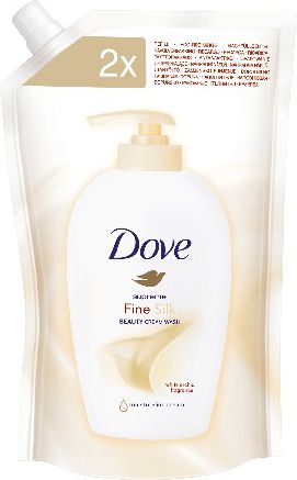 Dove Supreme Fine Silk Mydło w płynie zapas - 663792