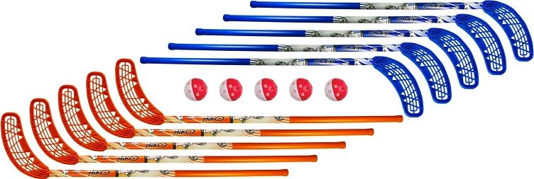 Unibros Zestaw Unibros Hiko 87 cm (10 kijów + 5 piłek)