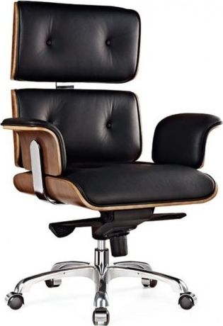 Krzesło biurowe King Home Lounge Business Czarne