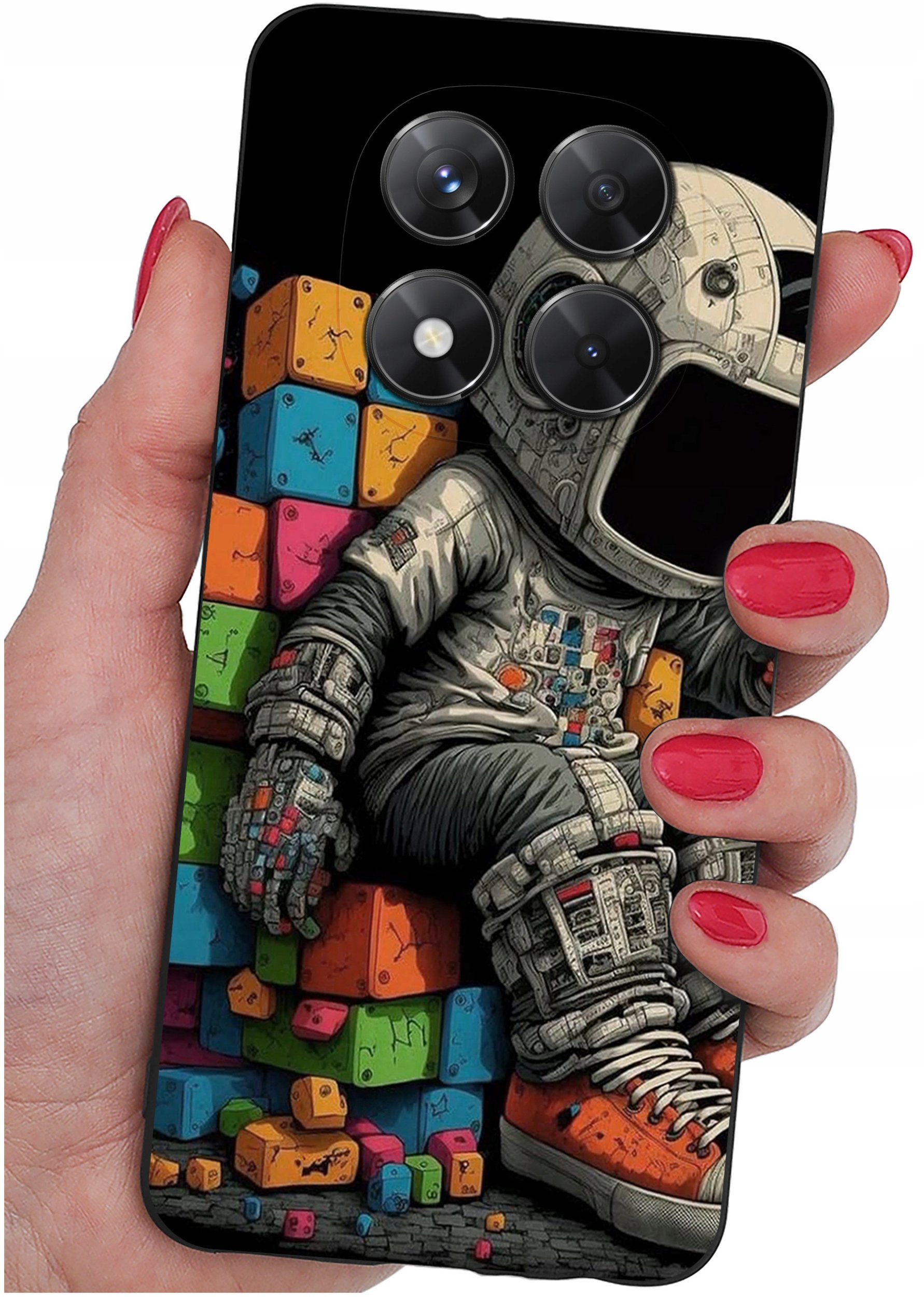 ETUI do Xiaomi Redmi Note 14 Pro+ 5G | WZORY | SILIKONOWE MATT CASE