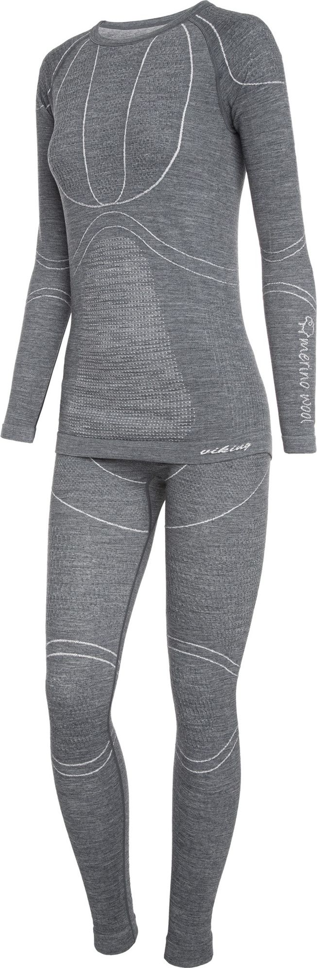 Viking Komplet termoaktywny damski Lana Pro Merino r. S