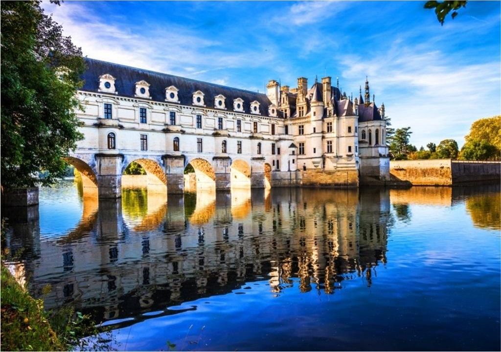 Bluebird Puzzle Puzzle 1500 Francja, Zamek Chenonceau