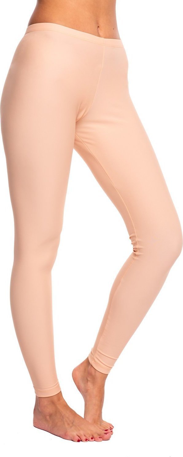 RENNWEAR Legginsy damskie długie cielisty 164 cm / S