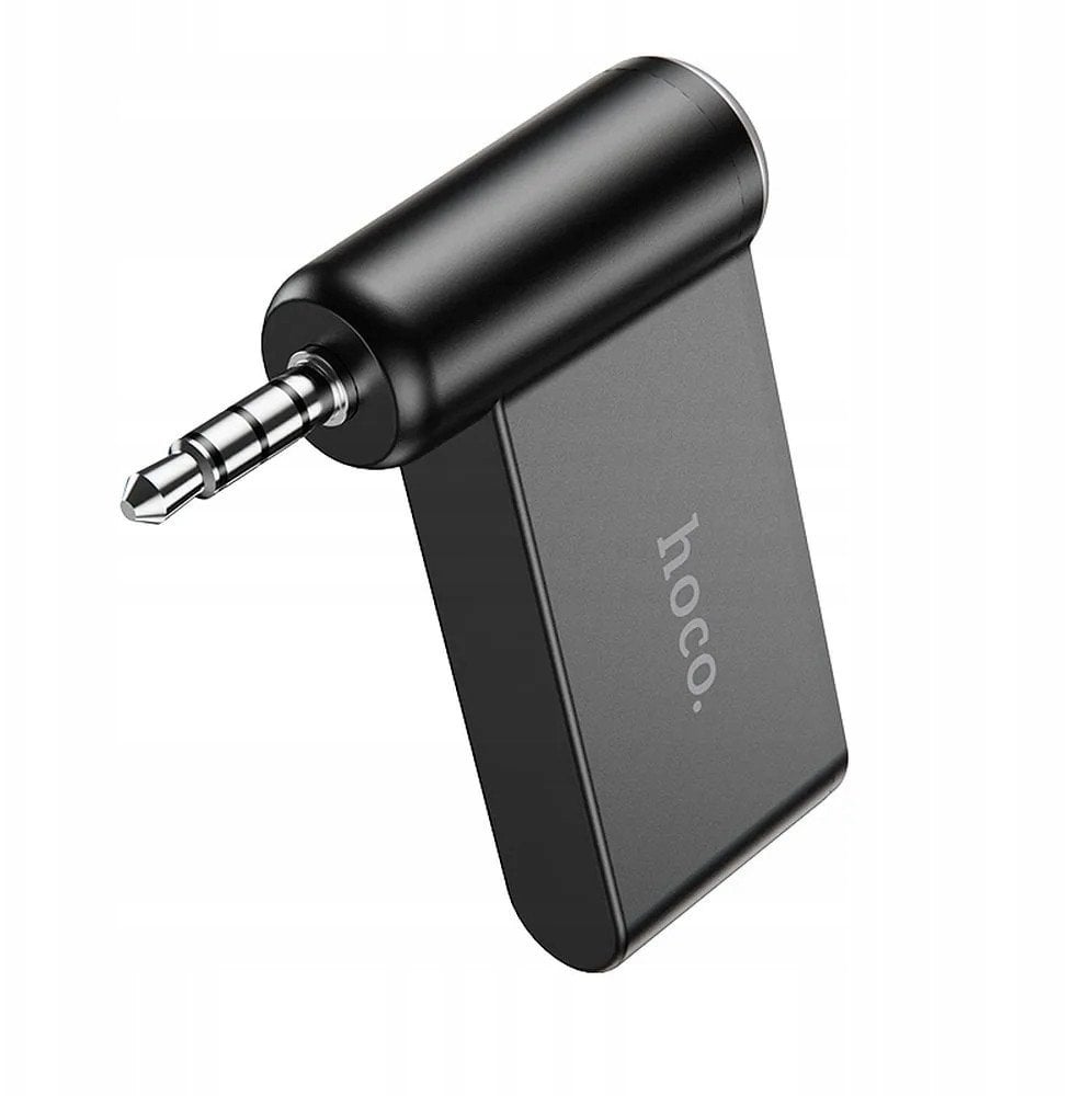 Transmiter FM Hoco Odbiornik AUX bluetooth Jack 3,5 mm E58 czarny