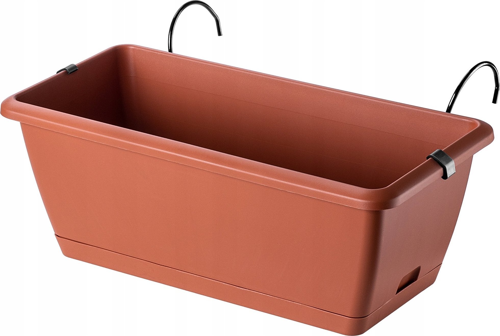 Kadax KADAX Skrzynka Balkonowa 40cm Doniczka Uchwyty