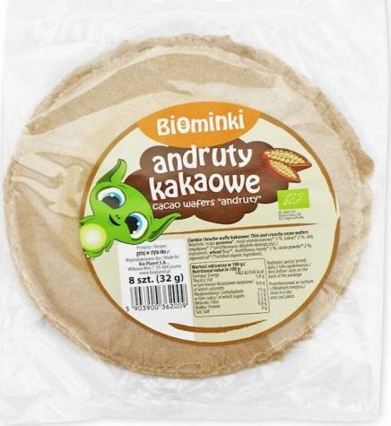Biominki ANDRUTY KAKAOWE BIO 32 g - BIOMINKI