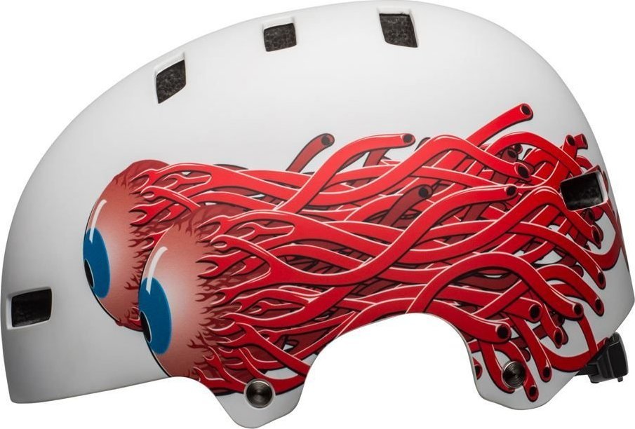 Bell Kask bmx BELL LOCAL matte white eyes roz. L (59–61.5 cm) (NEW)