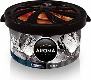 AROMA CAR ZAPACH SAMOCHODOWY AROMA CAR ORGANIC BLACK MZORGANIC/BLA