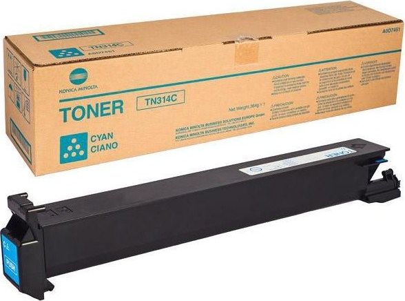 Toner Konica Minolta TN-314 Cyan Oryginał (A0D7451)