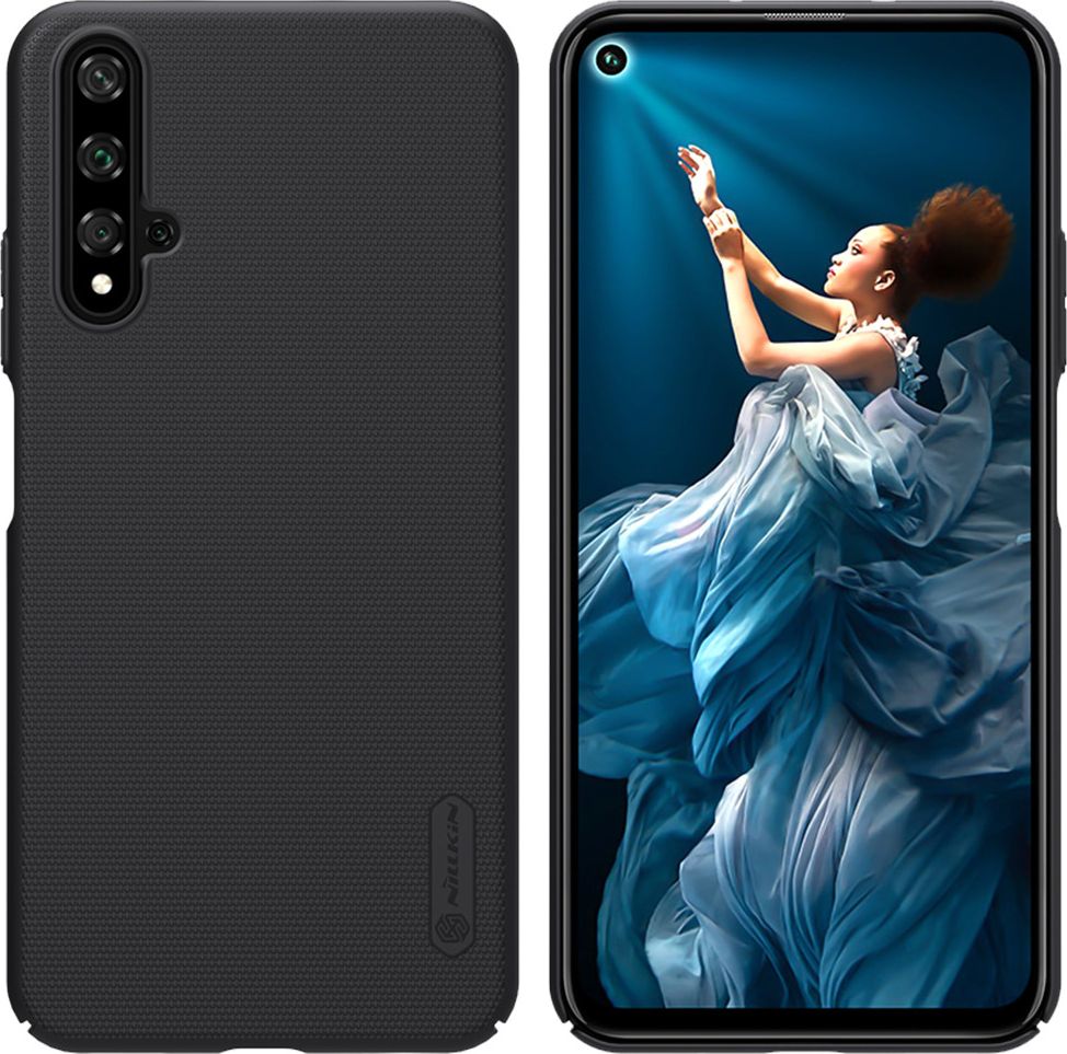 Nillkin Frosted Shield Honor 20- Black uniwersalny