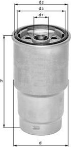 Knecht FILTR PALIWA KNECHT/MAHLE KL 82 MERCEDES C CLK E 240 280 320 430 97-