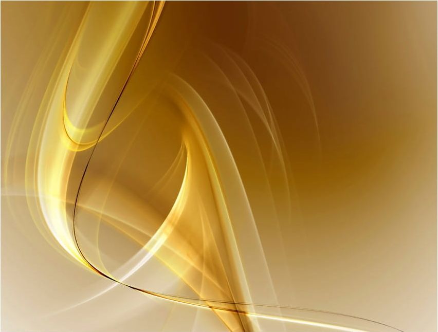 DecoNest Fototapeta - Gold fractal background - 250X193