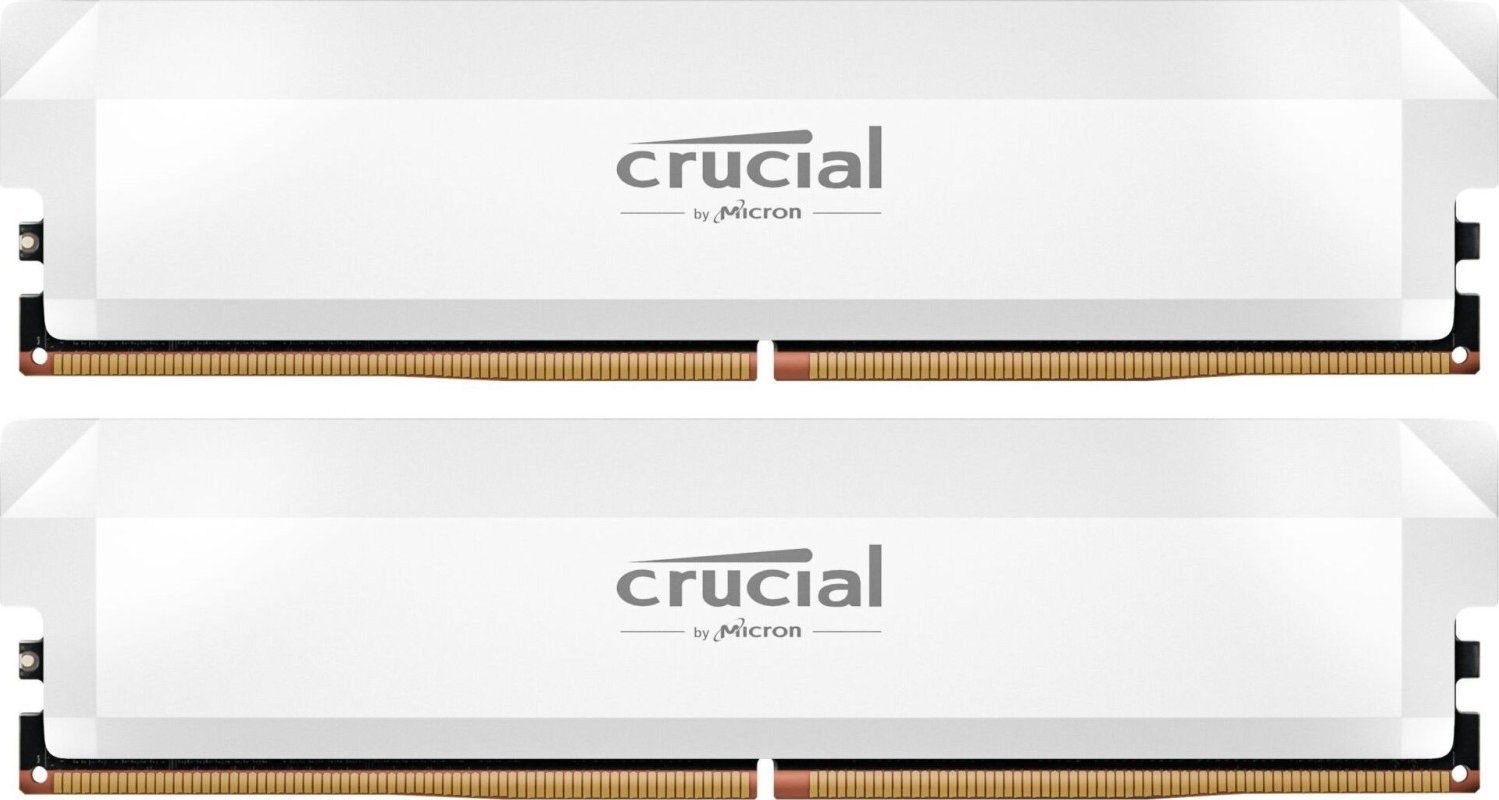 Pamięć Crucial Pro Overclocking, DDR5, 32 GB, 6000MHz, CL36 (CP2K16G60C36U5W)