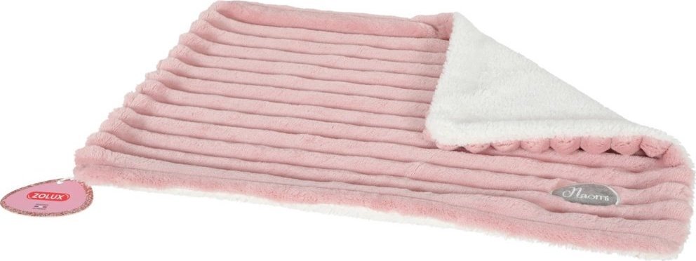 Zolux ZOLUX Pled NAOMI 610x425x20 mm kol. różowy