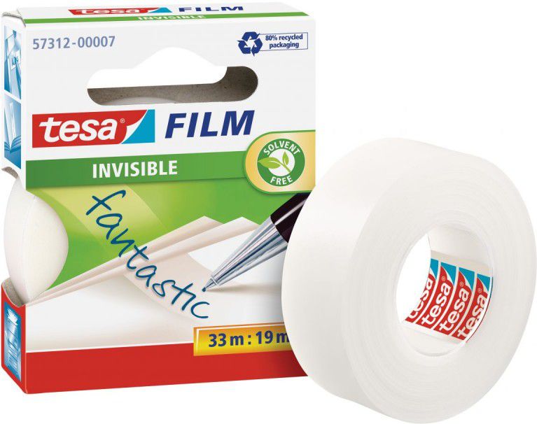 Tesa Taśma biurowa tesafilm® invisible 33m x 19mm (57312-00007-02)