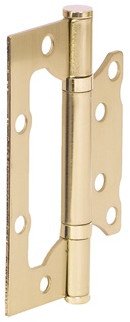 HINGE DOOR 100X63X2MM BRASS PLATED