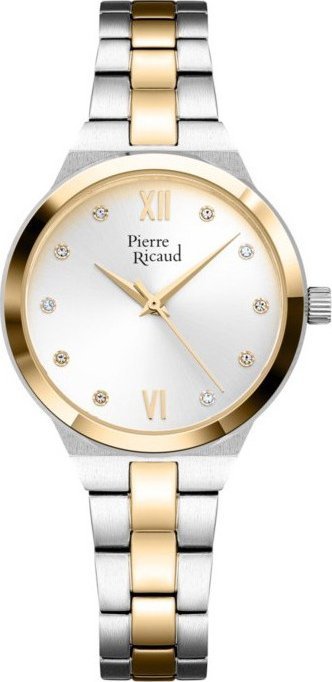Zegarek damski Pierre Ricaud P22065.2183Q CYRKONIE srebrny