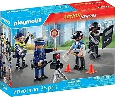 Figurka Playmobil Action Heroes 71730 Zestaw figurek policjantów
